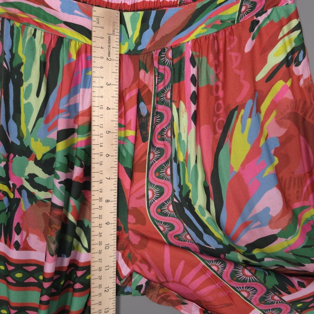MAAJI Women's New Pants Shirt Pijama Set SMALL Floral Wide Leg PT1031ZPS537SM - Picture 7 of 16